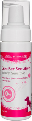 Мусс для шерсти Миралек со скваленом и фитосфингозином / 6066 (160мл) -