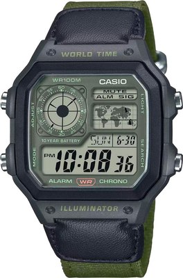 

Часы наручные мужские, AE-1200WHUB-3A