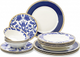 Набор столовой посуды Fioretta Blue Flower TDS135 (16пр) - 