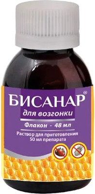 Раствор от паразитов Pchelodar Бисанар для возгонки (50мл) -