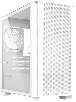 Корпус для компьютера Montech Air 100 Lite (белый, без БП) -