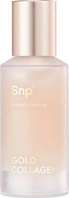 Сыворотка для лица SNP Gold Collagen Expert Ampoule для сияния кожи (50мл) - 