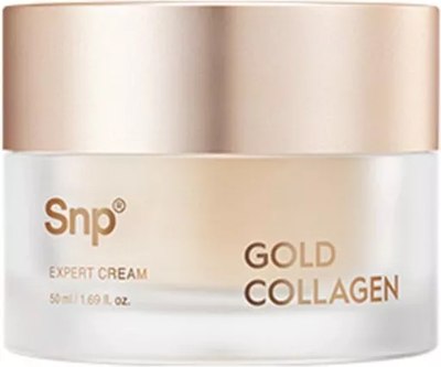 Крем для лица SNP Gold Collagen Expert (50мл) - 