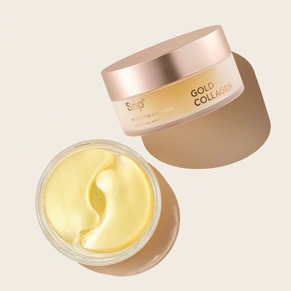 Патчи под глаза SNP Gold Collagen Perfection (60шт)