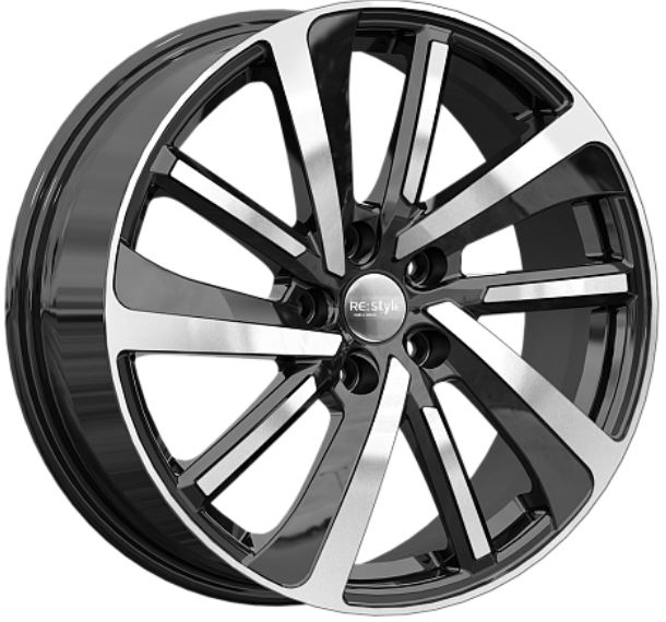 Литой диск K&K КС1111 RAV4 18x7" 5x114.3мм DIA 60.1мм ET 35мм Алмаз черный