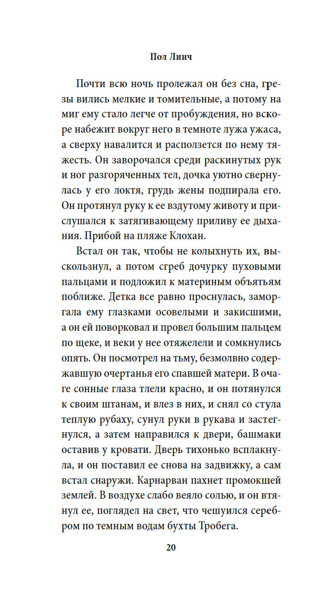 Художественная книга Иностранка Небо красно поутру, твердая обложка (Линч Пол) — фото 5