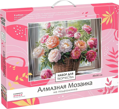 

Набор алмазной вышивки, Цветочная картина / 09194