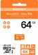 Карта памяти BreezyTech Ultra microSD 64GB Class 10/A2/V30 (без адаптера) - 