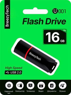 

USB flash накопитель, U001 16GB