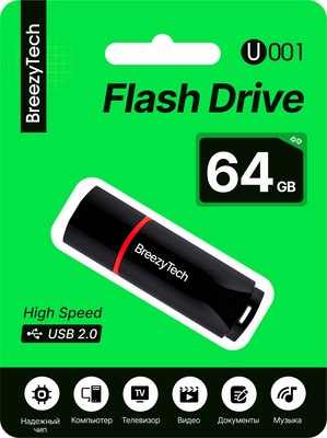 

USB flash накопитель, U001 64GB