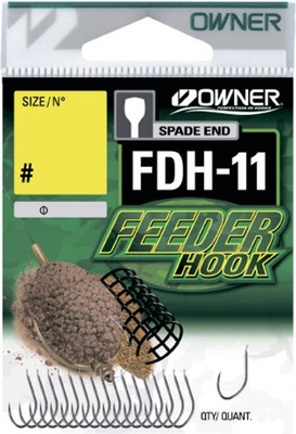 Набор крючков рыболовных Owner Feeder Hook FDH-11 BC №18 / 56936-18 (17шт) - 
