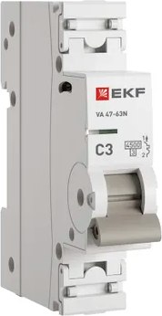 Выключатель автоматический EKF PROxima ВА 47-63N / M634103C