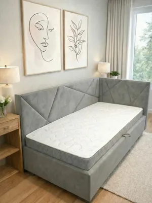 

Односпальная кровать, Катания 100x200 угол левый