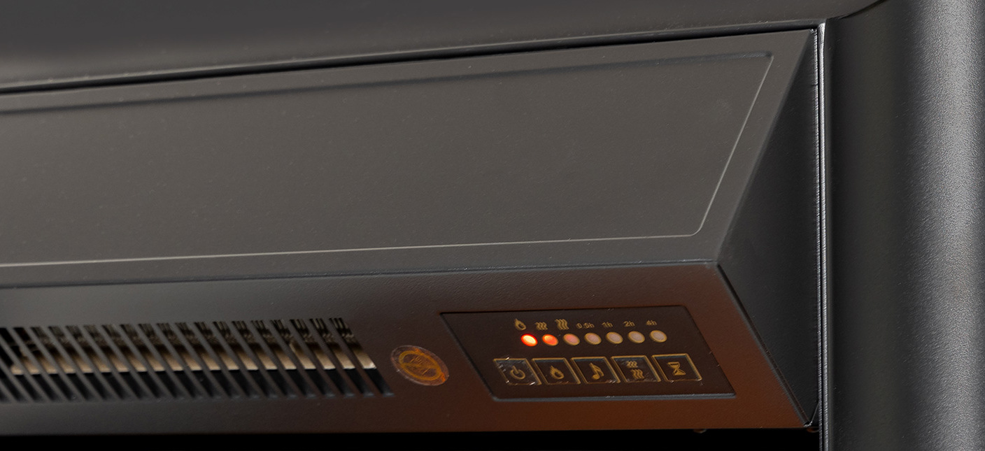 Каминокомплект Смолком Verona STD-ASP Fobos FX M Black RC (бьянко белый) — фото 5