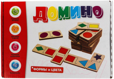 

Развивающая игра Анданте, Формы и цвета / Д584а