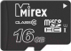 Карта памяти Mirex microSDHC (Class 10) 16GB (13612-MCSUHS16) - 