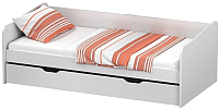 Двухъярусная выдвижная кровать детская Polini Kids Fun 4200 (белый) - 
