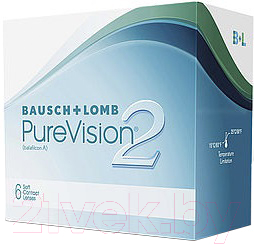 Изображение товара Контактная линза PureVision 2 Sph-2.75 R8.6