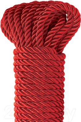 Фиксатор Pipedream Deluxe Silky Rope 55358 / PD3865-15 (красный)