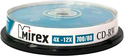 

Набор дисков CD-RW, Brand Cake Box 700MB 12x / UL121002A8L