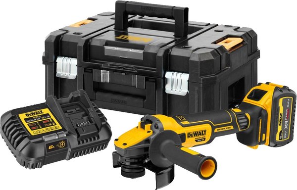 Профессиональная угловая шлифмашина DeWalt DCG409T1