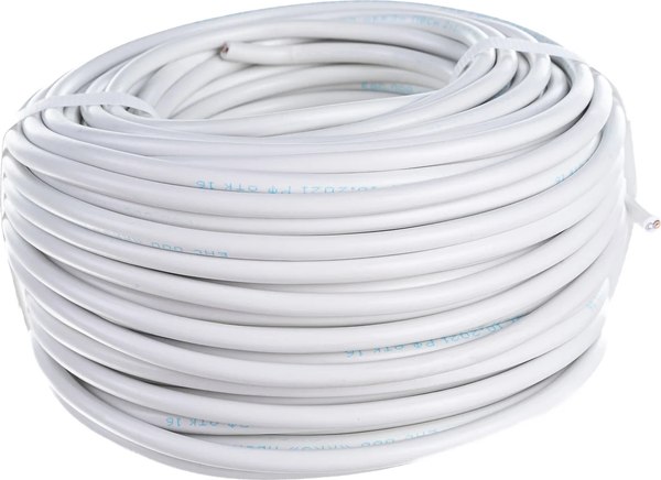 Провод силовой Rexant 01-8032-50 (50м, белый)