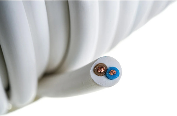 Провод силовой Rexant 01-8035-10 (10м, белый)