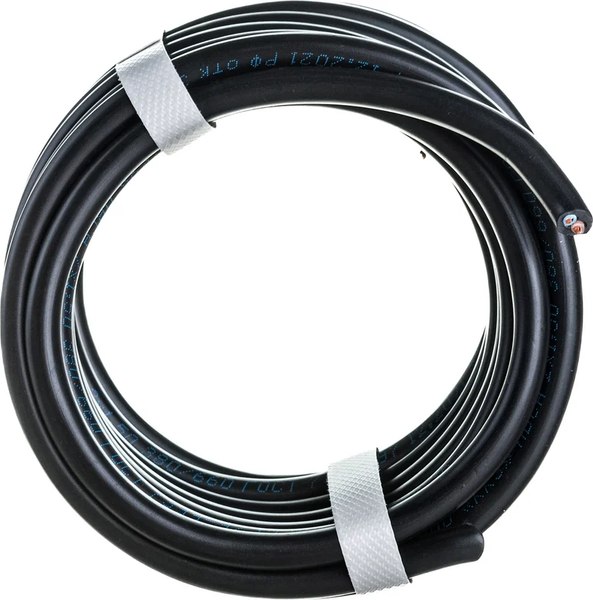 Провод силовой Rexant 01-8033-5 (5м, черный)