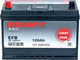Автомобильный аккумулятор KrafT EFB Asia 100 JL 900A с бортом / EFB-D31. (100 А/ч) - 