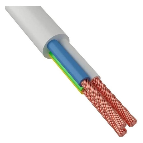 Провод силовой Rexant 01-8044-10 (10м, белый)
