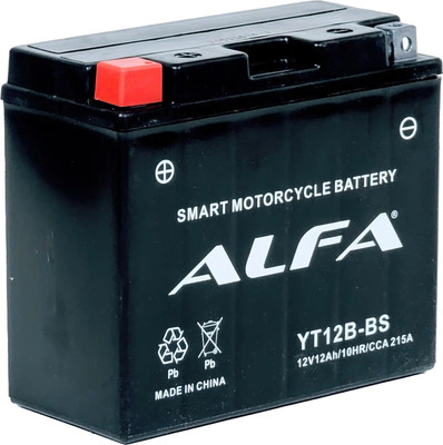 Мотоаккумулятор ALFA battery AGM YT12B-BS / EB12B-4-1