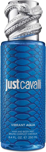 Спрей для тела Roberto Cavalli Just Cavalli Vibrant Aqua Парфюмированная дымка