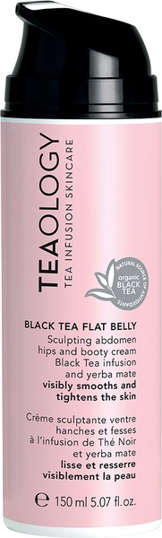 Крем для тела Teaology Black Tea Flat Belly для похудения