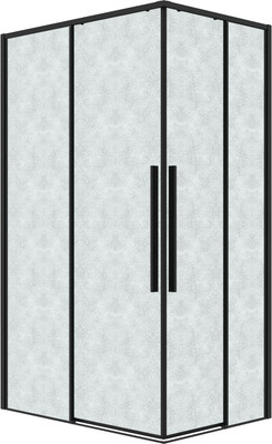 

Душевой уголок, Galaxy 120х80х195 / 300.K33.01.12R80L.21.02