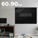 Магнитно-маркерная доска Office Shark GLB стеклянная (60x90, черный) -