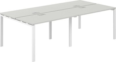 

Комплект письменных столов, 240х123.8х75 / SG.251.SH.63.WH
