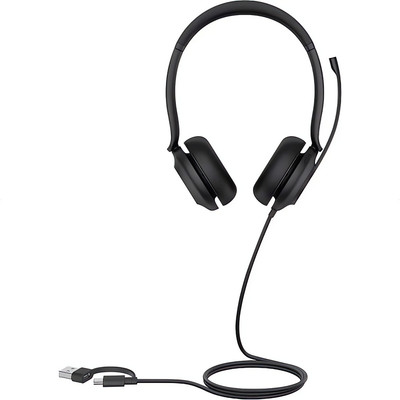 Наушники-гарнитура Yealink UH35 Dual UC USB-C/A