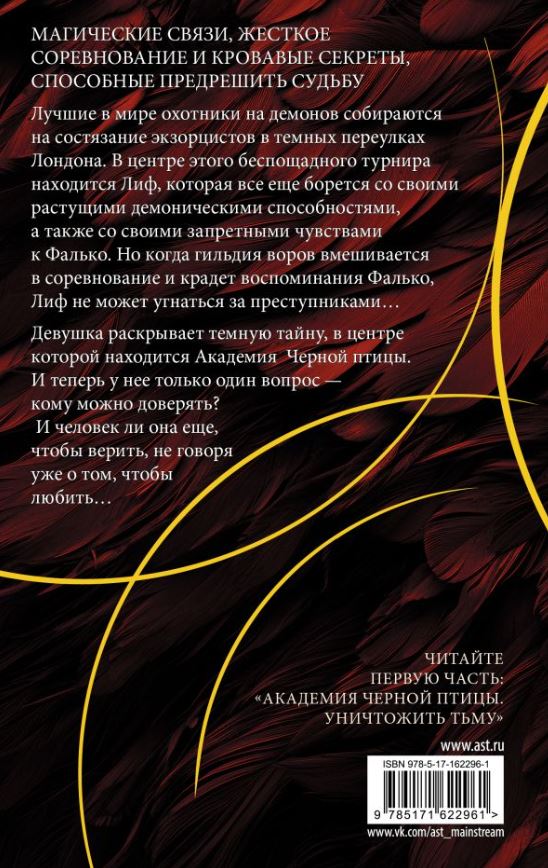 Художественная книга АСТ Академия Черной птицы. Бойся света, твердая обложка (Так Стелла) — фото 2