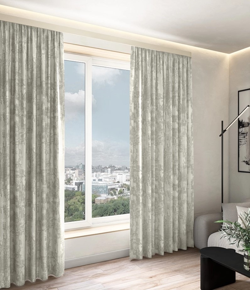 Штора LEGRAND Каньон 150x280 / 58119187 (олива)