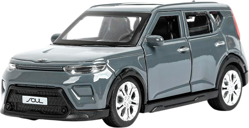 Автомобиль игрушечный Технопарк Kia Soul / SOUL-12-DGR (темно-серый)