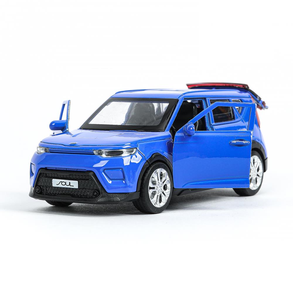 Автомобиль игрушечный Технопарк Kia Soul / SOUL-12-BU (синий) — фото 4