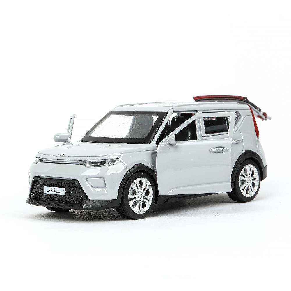 Автомобиль игрушечный Технопарк Kia Soul / SOUL-12-SR (серебряный) — фото 4
