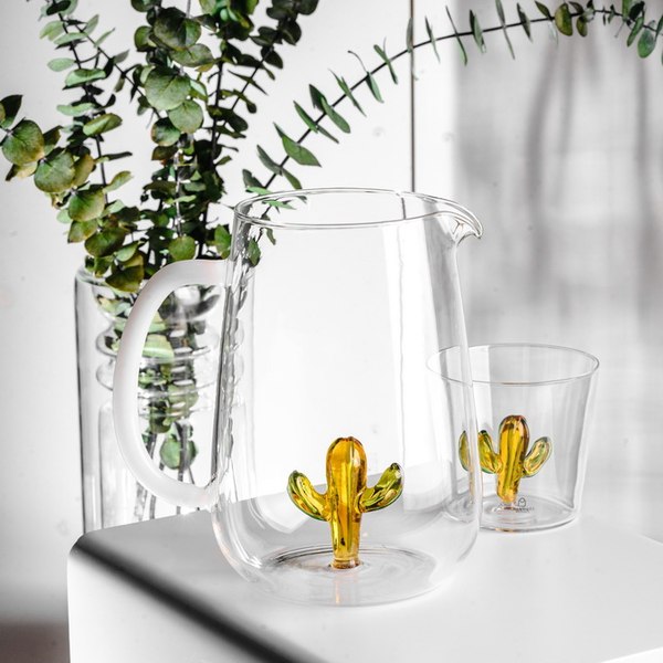 Кувшин Ichendorf Milano Desert Plants 09352109 (зеленый/янтарь)