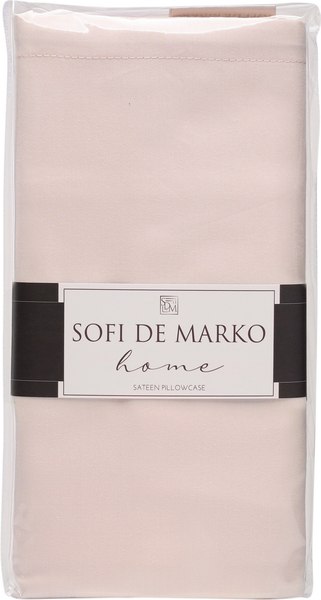 Наволочка Sofi de Marko Мармис 50x70 / НВ-мс-50x70пдр (пудра)