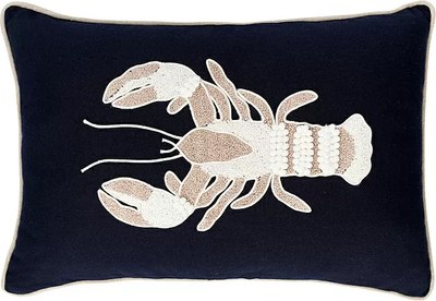 Подушка декоративная Tkano Navy lobster Sea treasures / TK25-CU0001 (30x45) - 