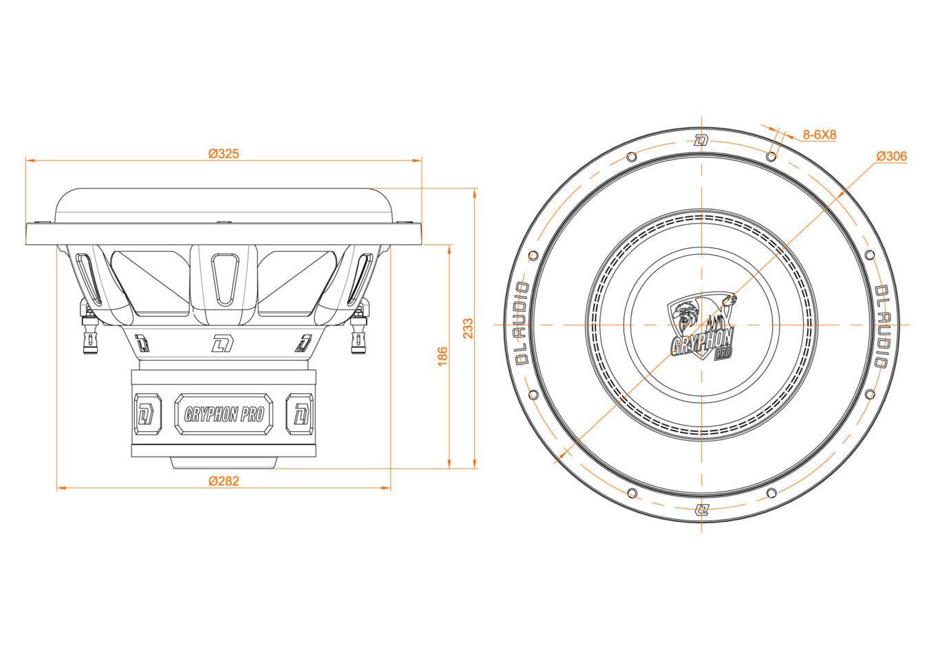 Головка сабвуфера DL Audio Gryphon Pro 12 V.3 SE — фото 6