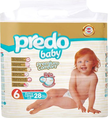 Подгузники детские Predo Baby №6 15+ кг (28шт) - 