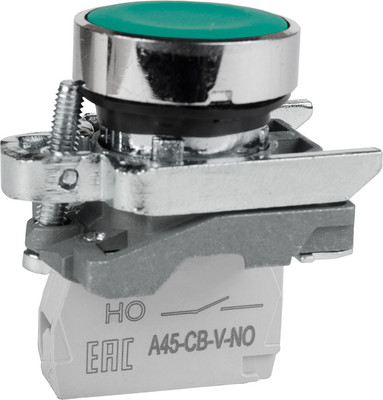 Кнопка для пульта КЭАЗ OptiSignal D22 C4-P-310 1НО XB4BA31 / 332167 (зеленый) -