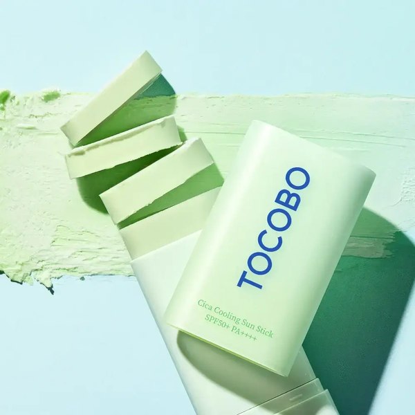 Стик солнцезащитный Tocobo Cica cooling sun stick SPF50+ PA++++ (18г)