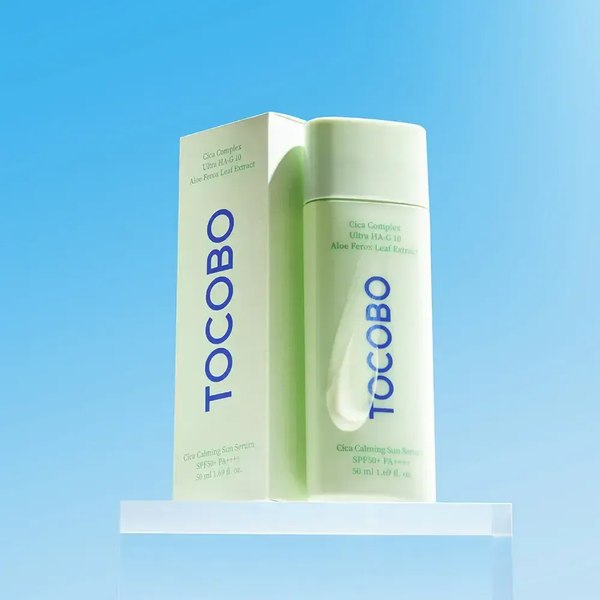 Крем солнцезащитный Tocobo Сыворотка Cica Calming Sun Serum (10мл)